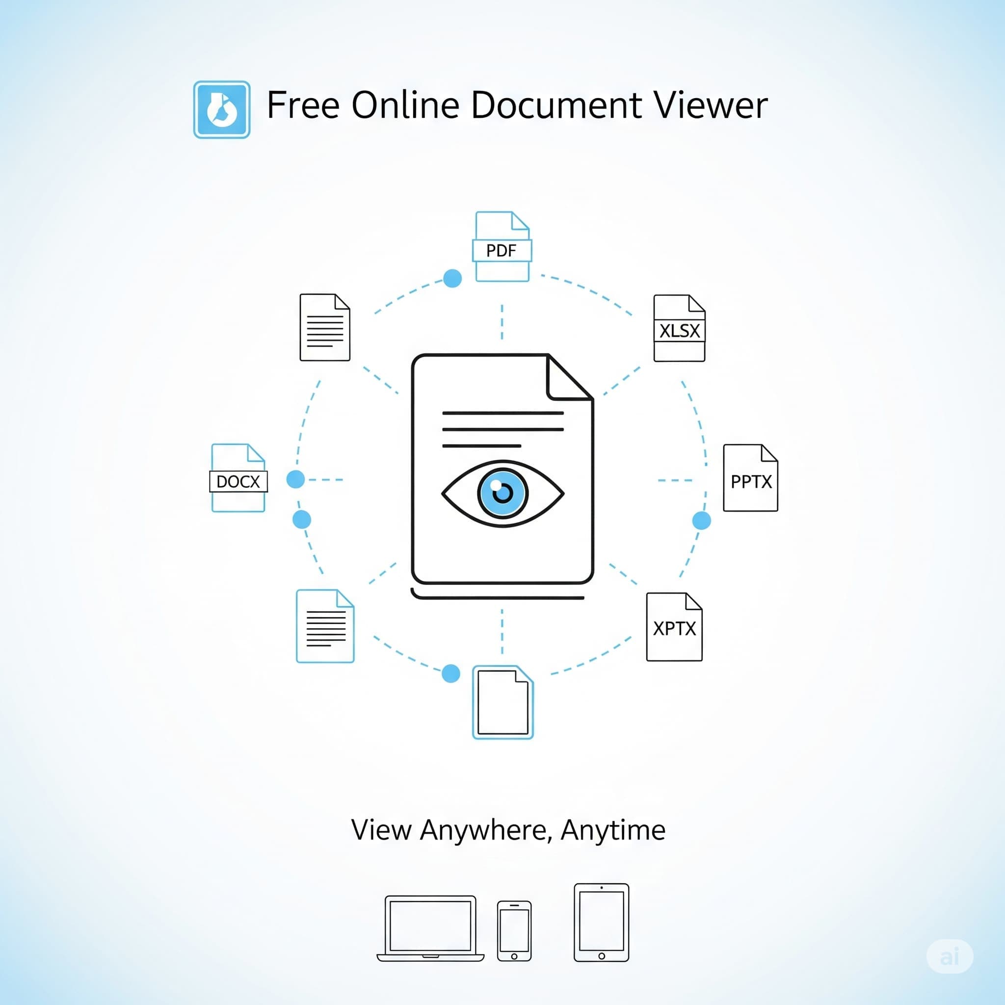Funktionen des kostenlosen Online Document Viewers
