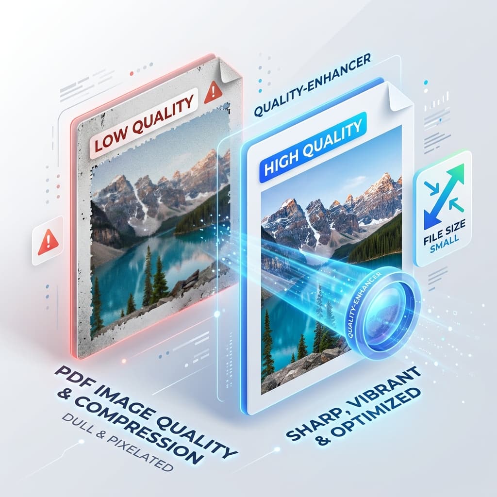 Bildqualität beim Komprimieren von PDFs erhalten