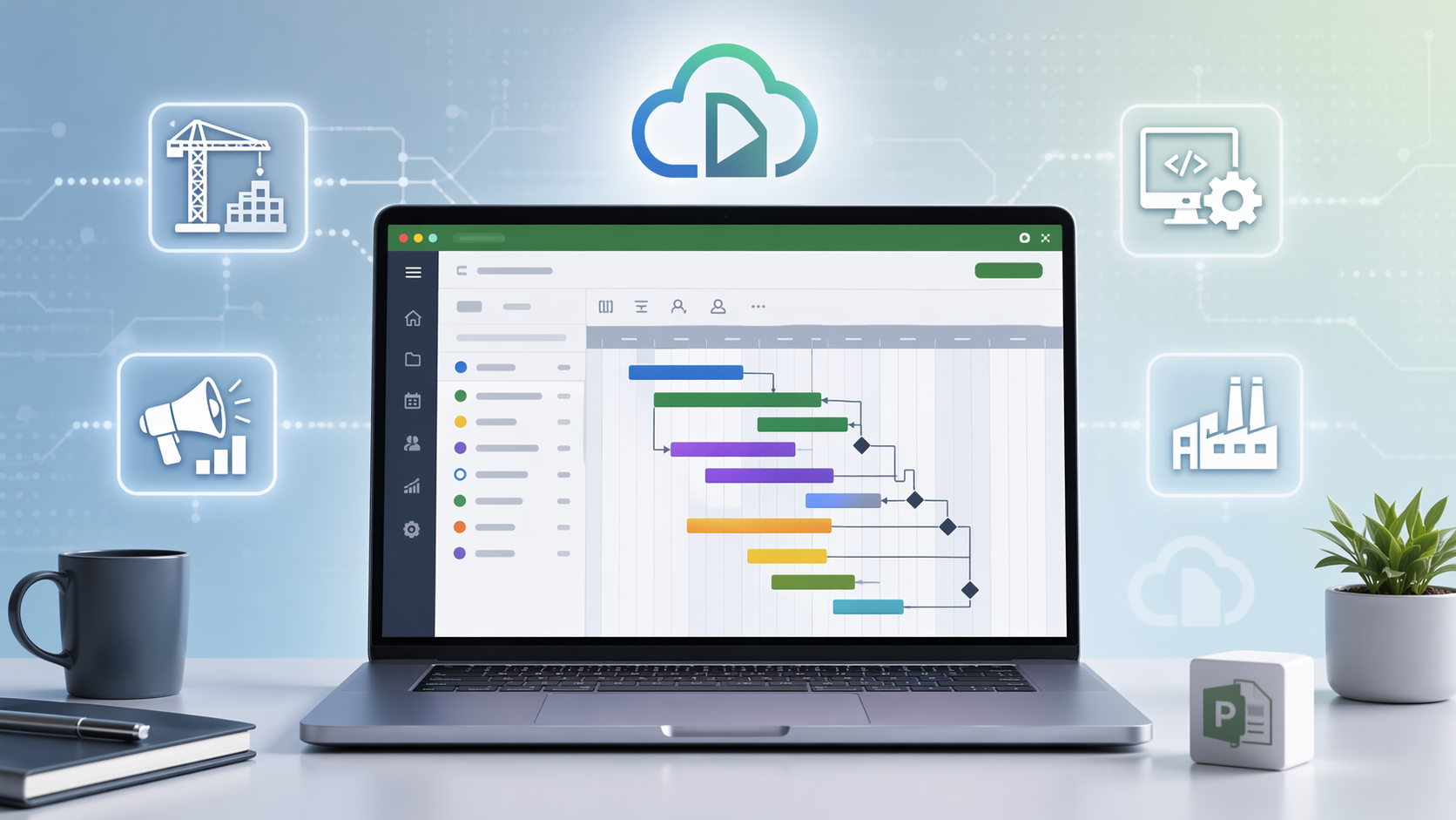 Microsoft Project-Dateien ohne Aufwand anzeigen: OnlineDocumentViewer.com für Unternehmen