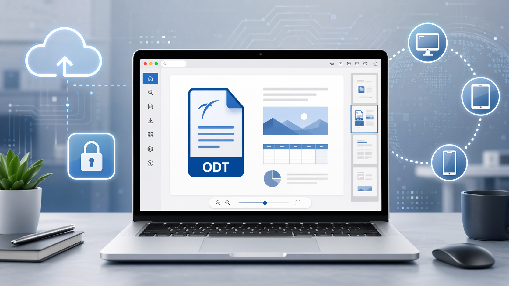 Open ODT-Dateien online – Der beste Weg, OpenDocument-Textdateien anzuzeigen