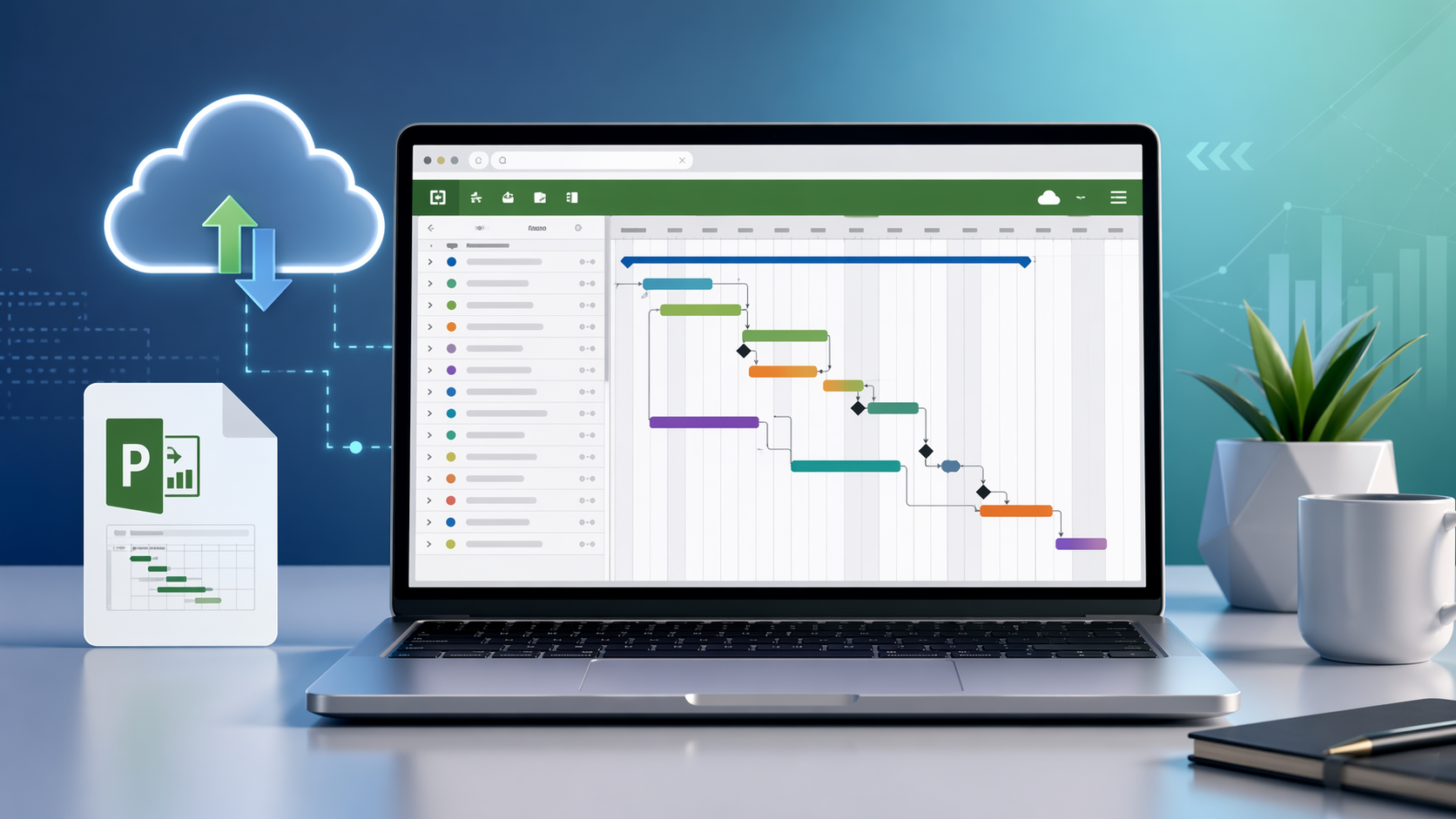 Entfesseln Sie die Kraft von Microsoft Project MPP-Dateien online!
