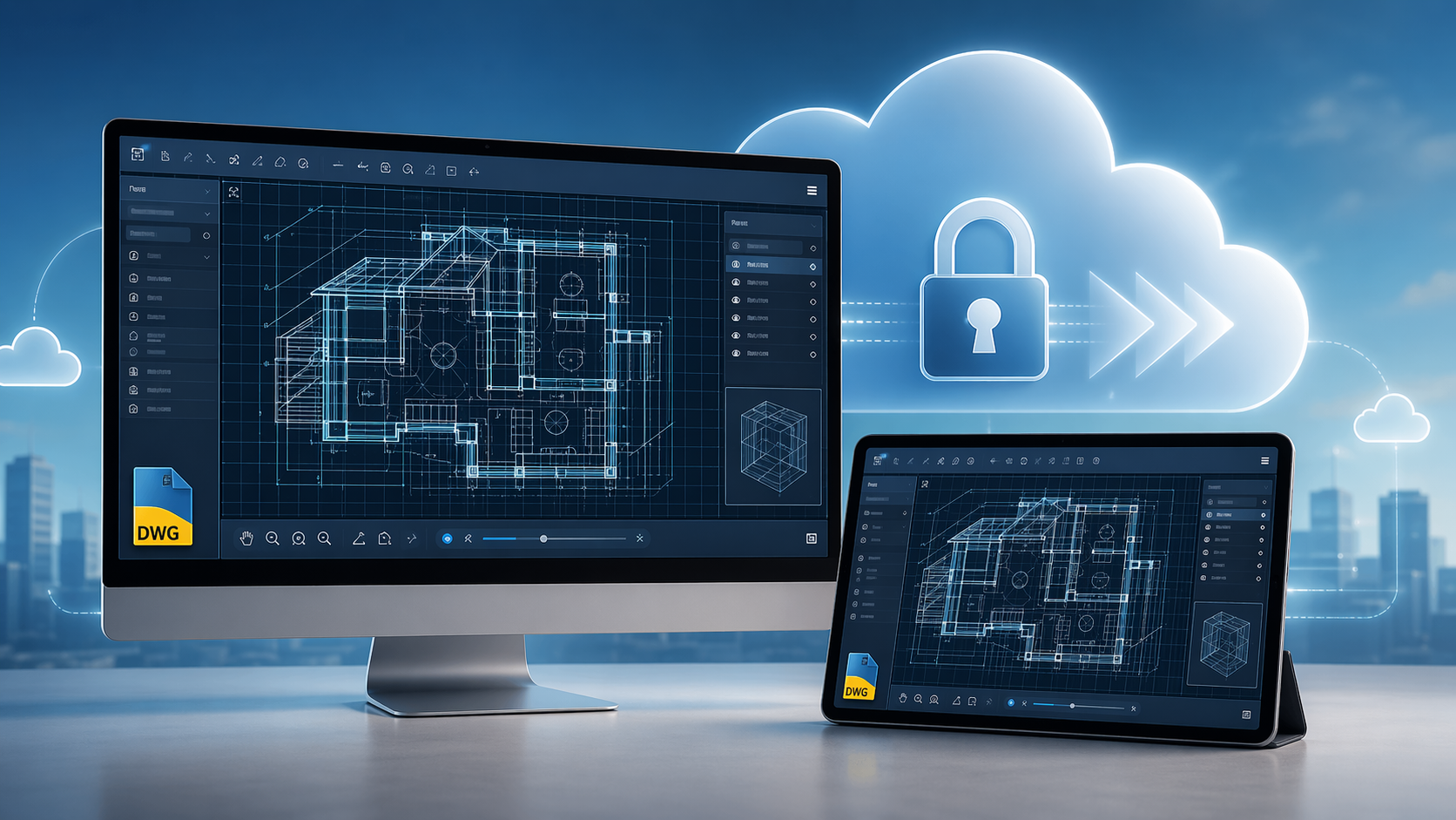 DWG-Dateien online anzeigen – AutoCAD-Zeichnungen sofort im Browser öffnen