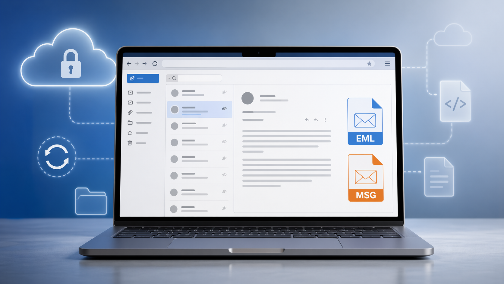 Einfache Ansicht von EML- und MSG-E-Mail-Dateien mit OnlineDocumentViewer